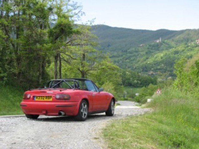Mazda at Brantello Pass